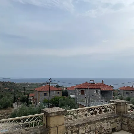 Greek Stonehouse With Pool And Seaview Στούπα
